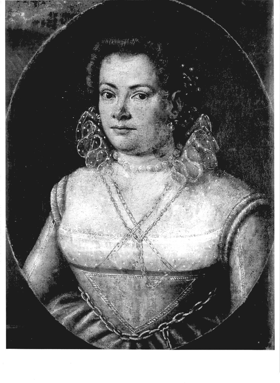 ritratto di donna (dipinto, opera isolata) - ambito veneto (seconda metà sec. XVI)