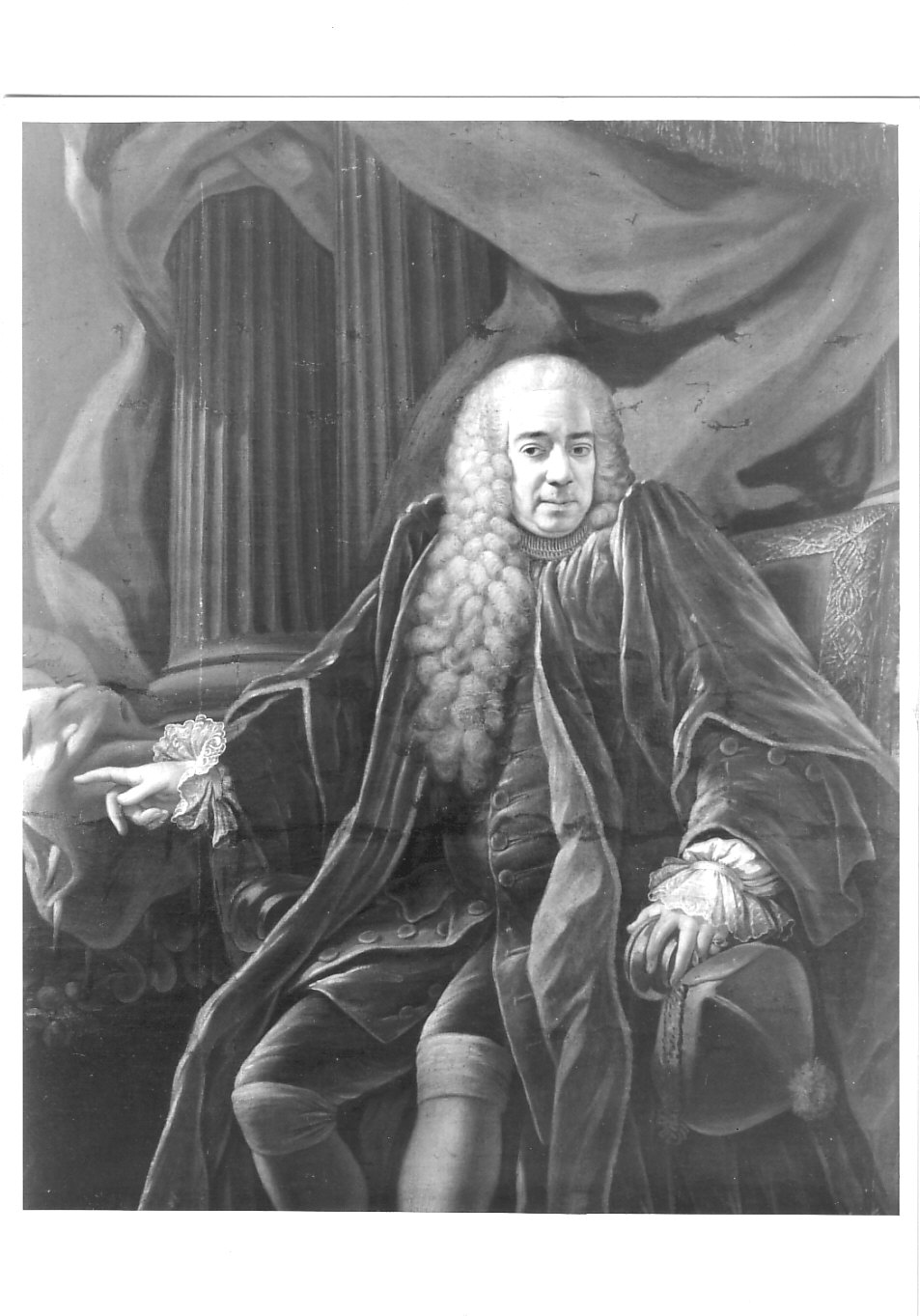 ritratto di doge (dipinto, opera isolata) - ambito genovese (metà sec. XVIII)