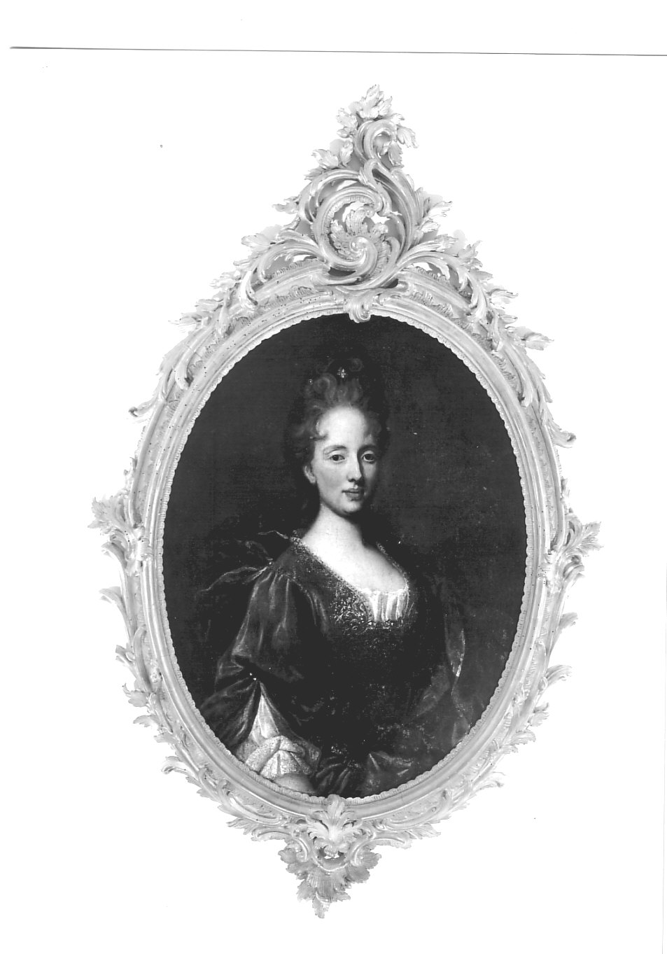 ritratto di donna (dipinto, pendant) di Vaymer Giovanni Enrico (attribuito) (primo quarto sec. XVIII)