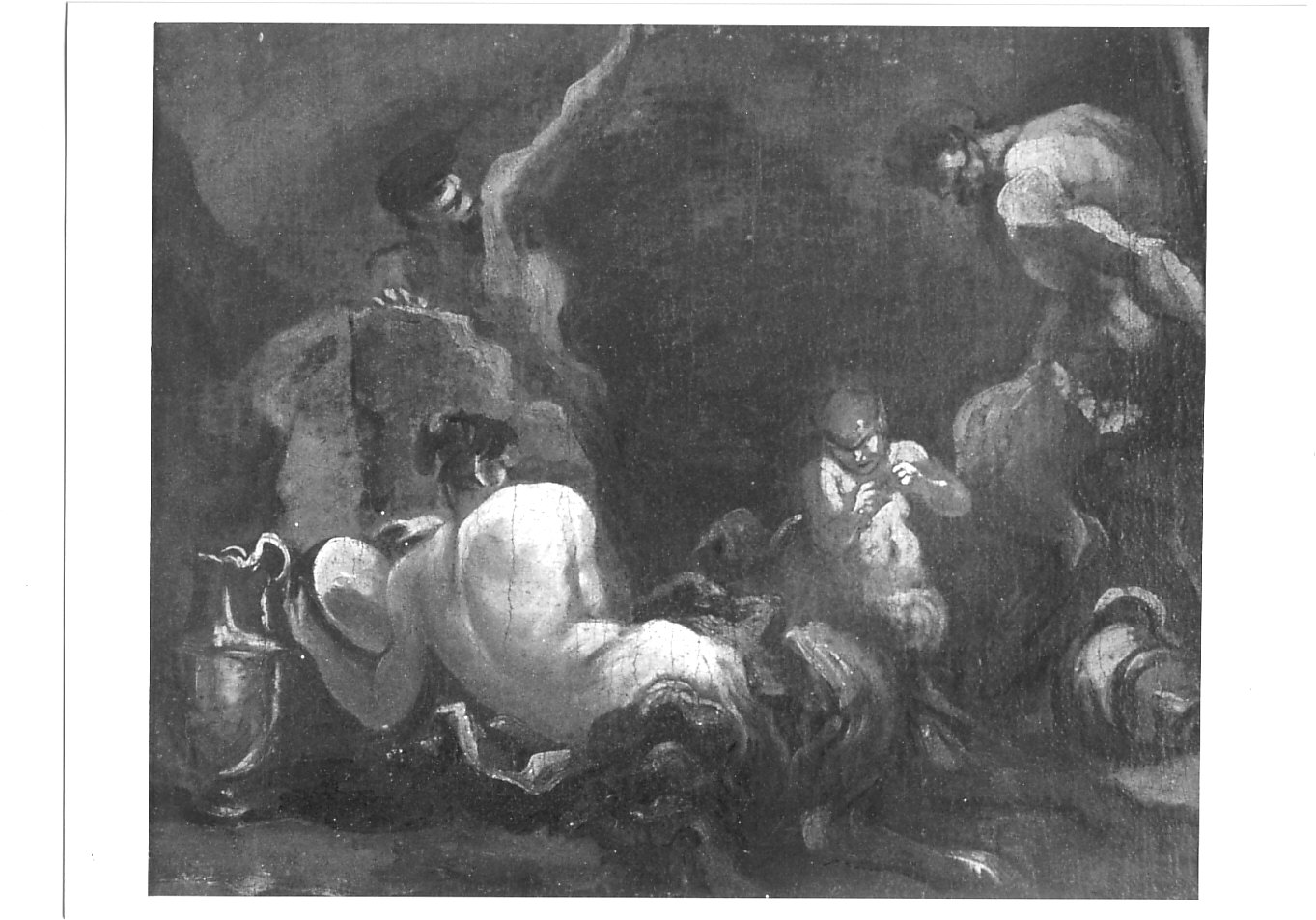 satiri (dipinto, frammento) di Magnasco Alessandro (scuola) (prima metà sec. XVIII)