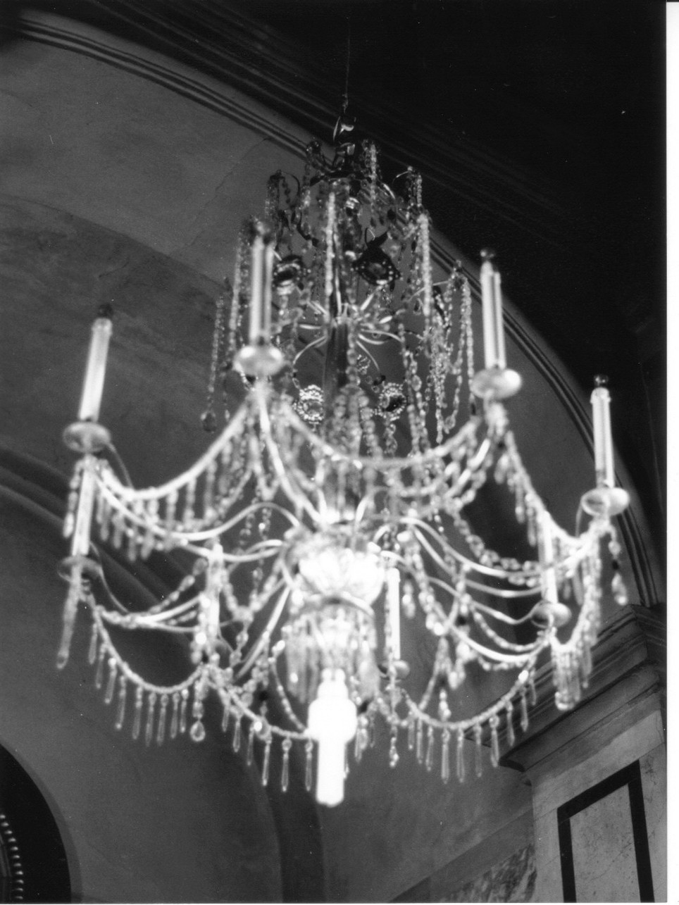 lampadario, serie - bottega ligure (seconda metà sec. XIX)