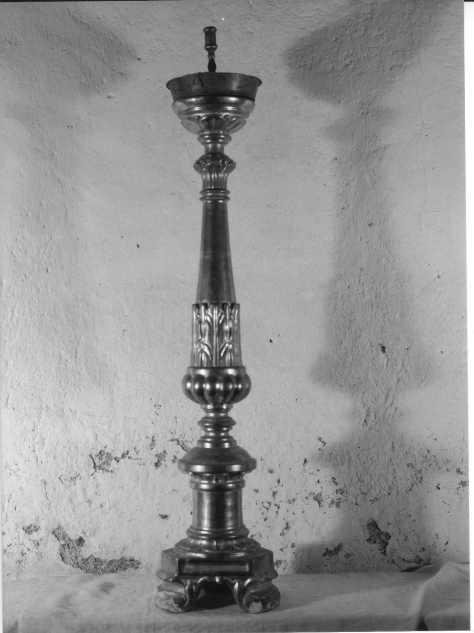 candeliere, serie - bottega ligure (secc. XIX/ XX)