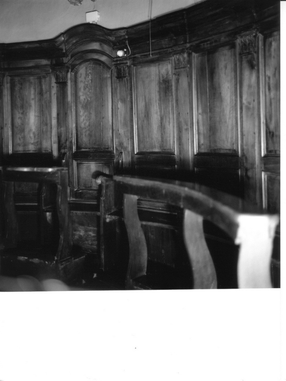 stalli del coro, opera isolata - bottega ligure (sec. XIX)