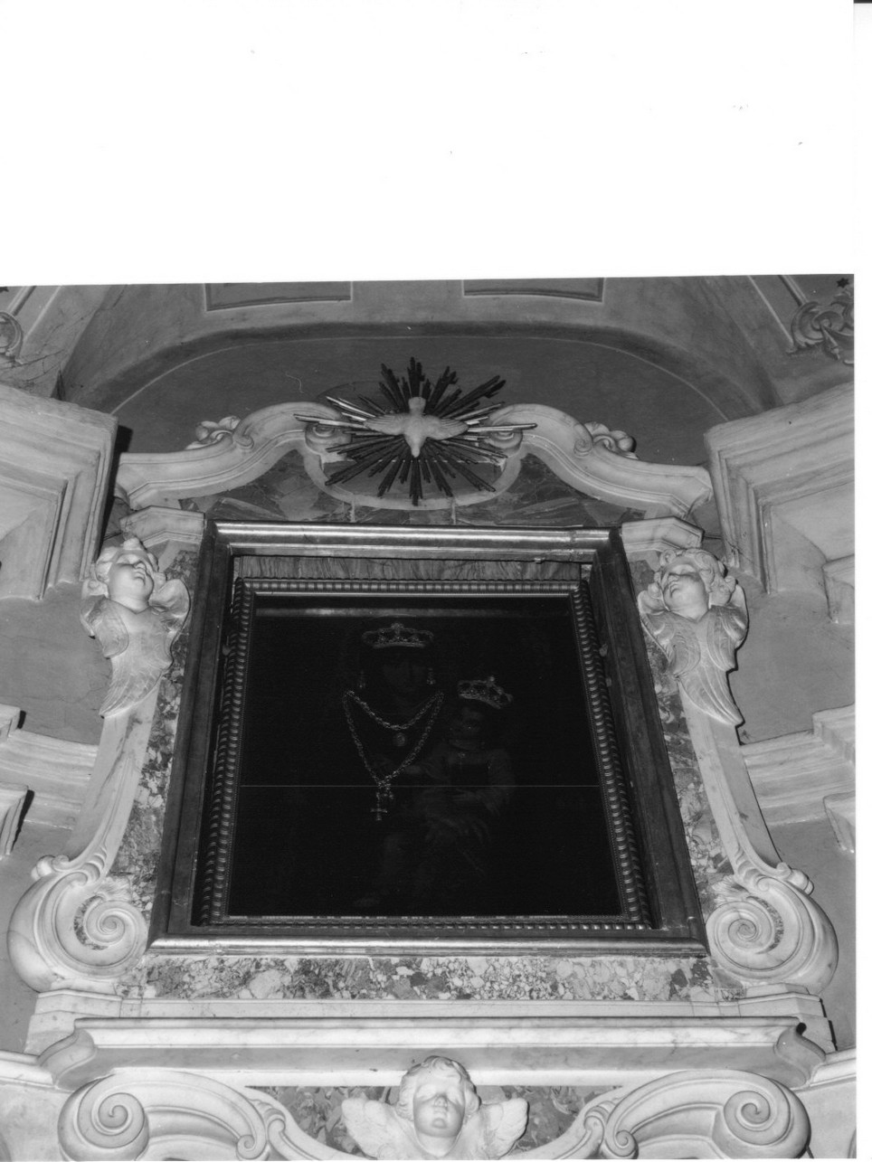 cornice di dipinto, opera isolata - bottega ligure (sec. XIX)