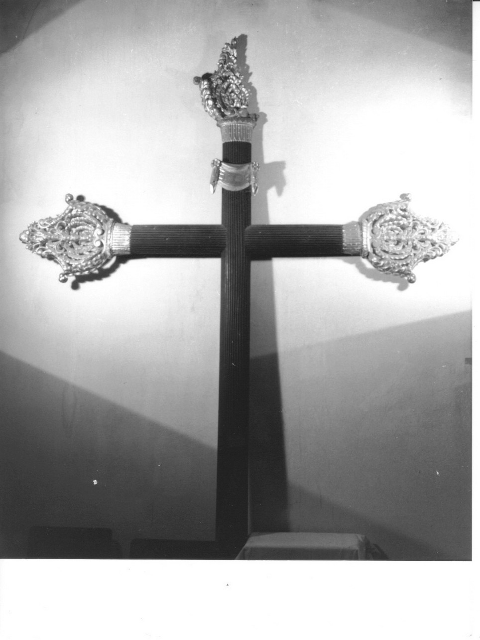 croce processionale, opera isolata - bottega genovese (sec. XIX)