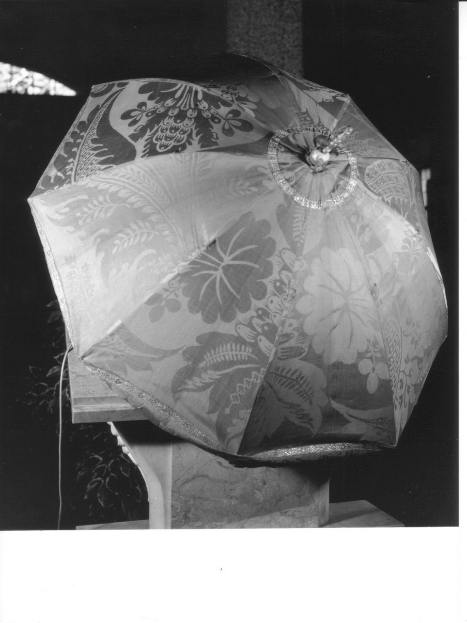 ombrellino processionale, opera isolata - bottega ligure, manifattura ligure (sec. XIX)