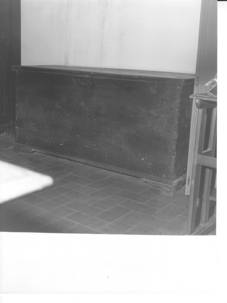 cassapanca, opera isolata - bottega genovese (sec. XIX)