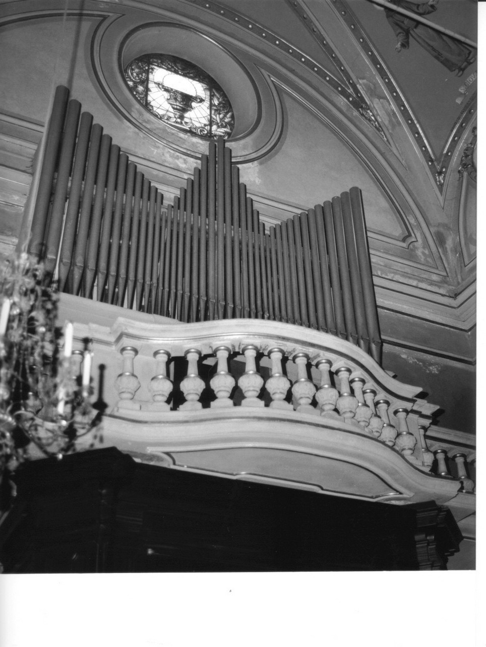 tribuna d'organo, opera isolata - bottega ligure (prima metà sec. XX)