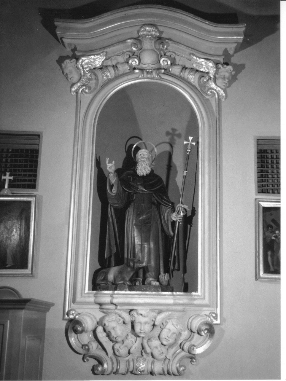 mostra di nicchia, serie - bottega ligure (sec. XX)