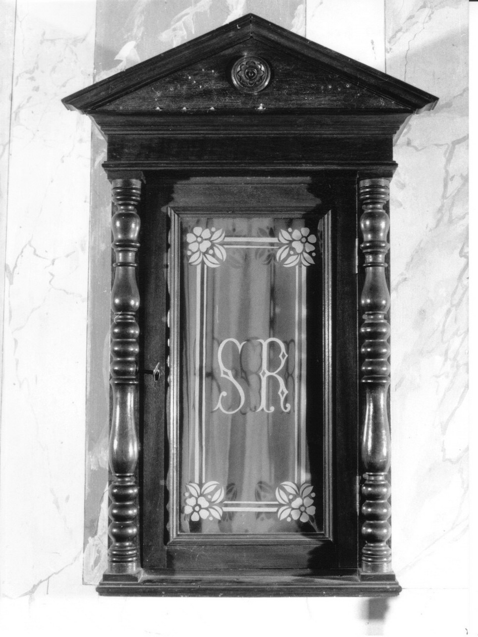 tabernacolo pensile, opera isolata - bottega genovese (ultimo quarto sec. XIX)