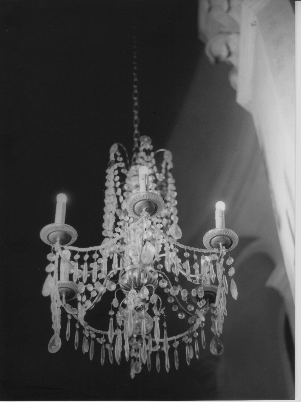 lampadario, serie - bottega ligure (seconda metà sec. XIX)