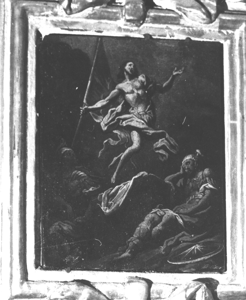 resurrezione di Cristo (dipinto, elemento d'insieme) di Carrega Francesco (metà sec. XVIII)