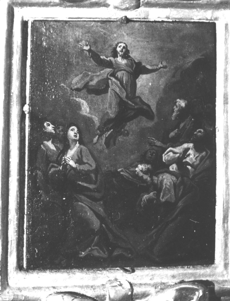 ascensione di Cristo (dipinto, elemento d'insieme) di Carrega Francesco (metà sec. XVIII)