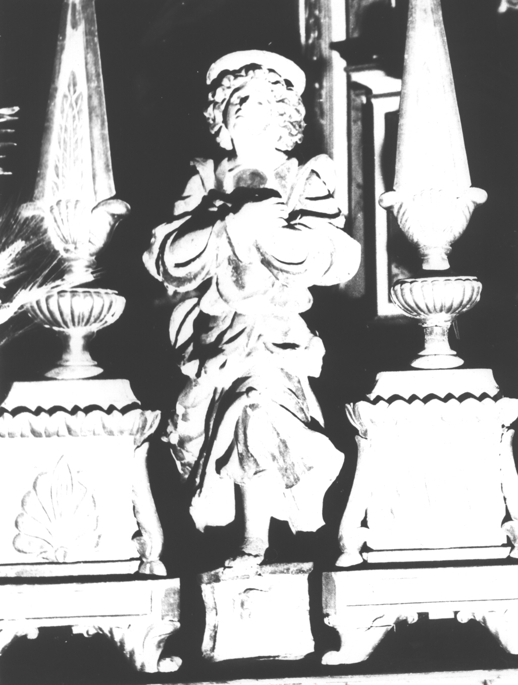 angelo (reliquiario - a statua, opera isolata) - bottega ligure (sec. XVIII)