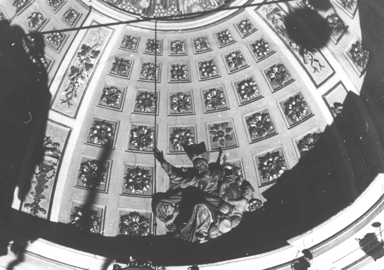 Dio Padre benedicente (statua, opera isolata) - bottega romana (fine sec. XVIII)