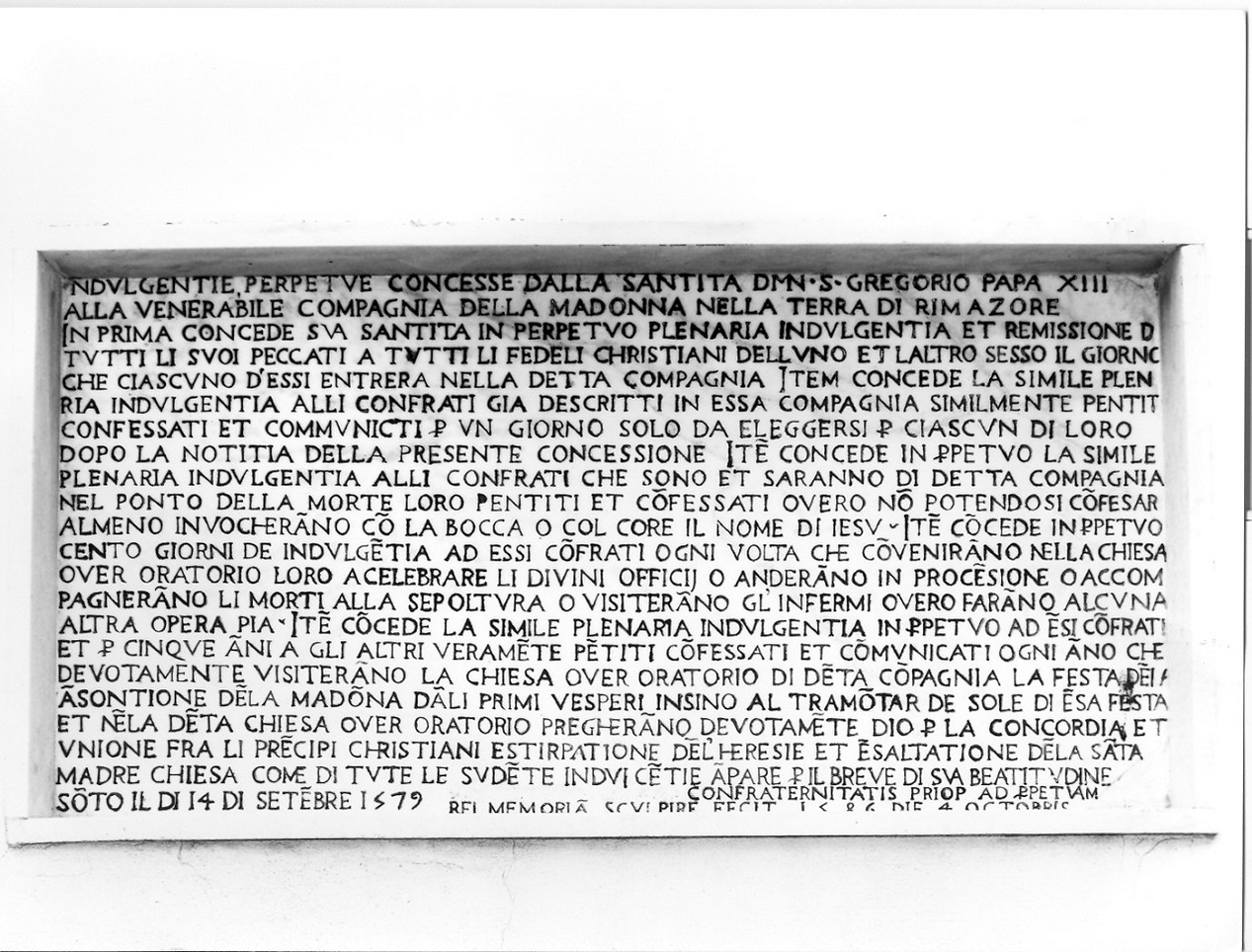 lapide commemorativa, opera isolata - bottega ligure (sec. XVI)