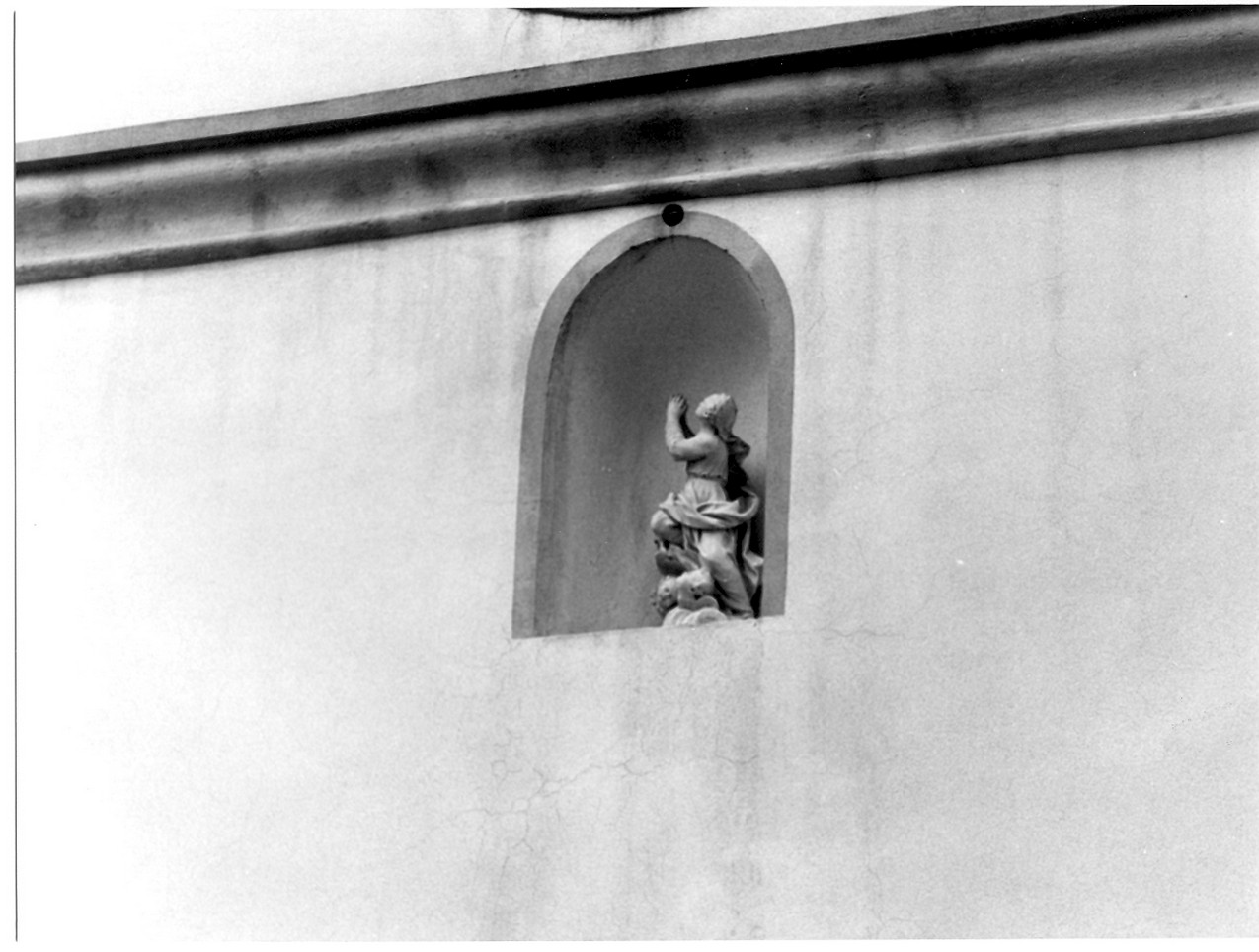 Madonna Assunta (scultura, elemento d'insieme) - bottega ligure (seconda metà sec. XVII)