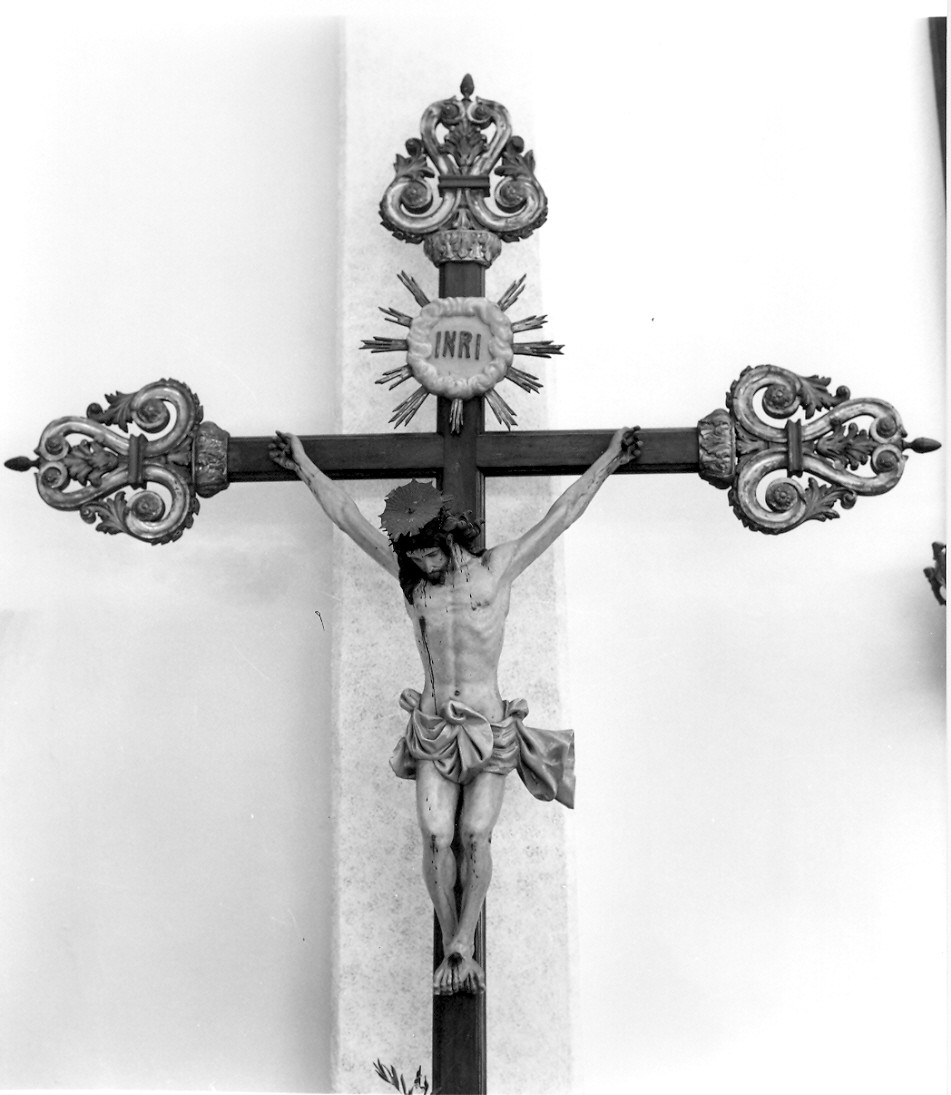 Cristo crocifisso (crocifisso, opera isolata) - bottega italiana (sec. XIX)