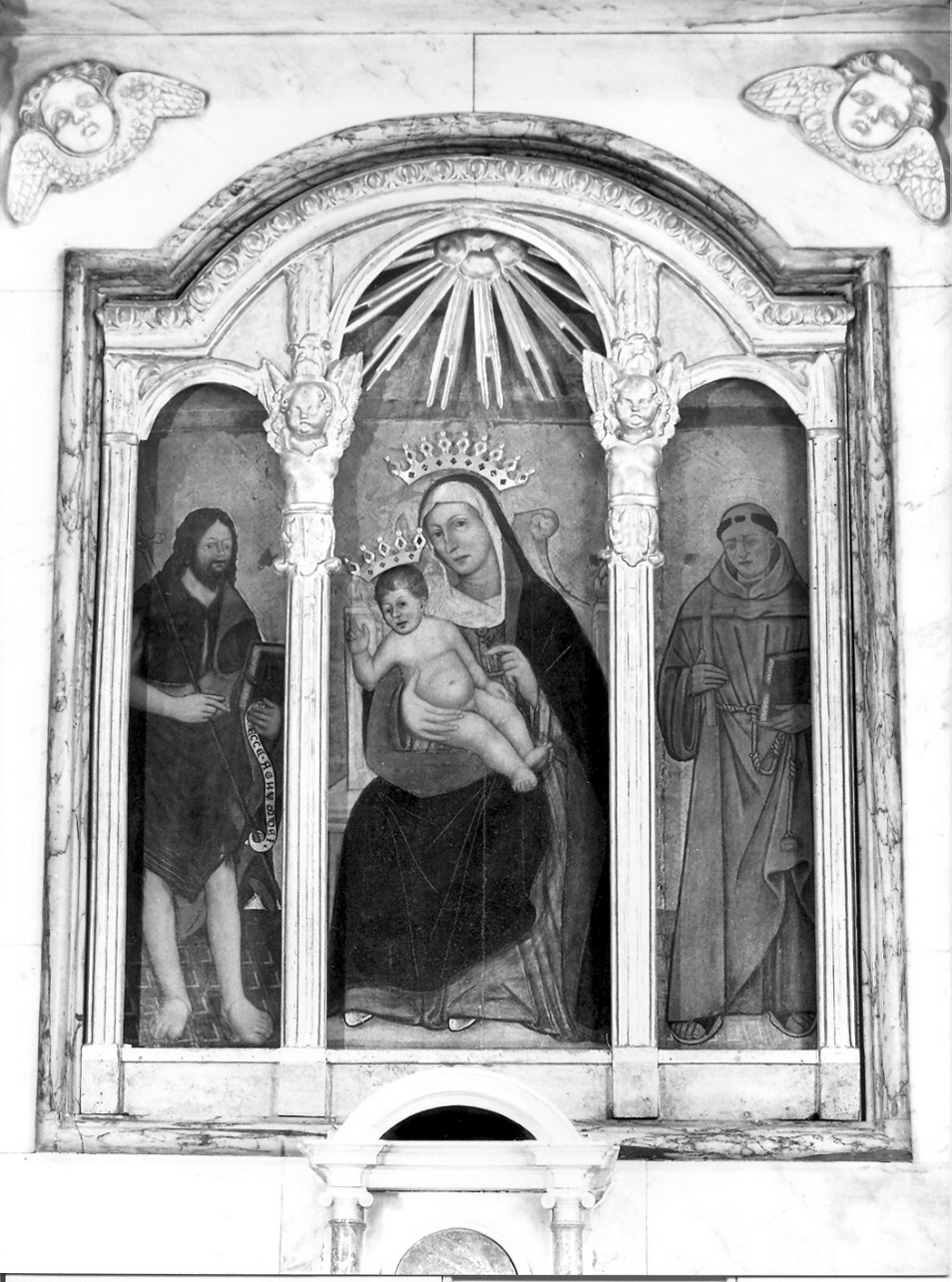 cornice di dipinto, elemento d'insieme - bottega ligure (sec. XIX)