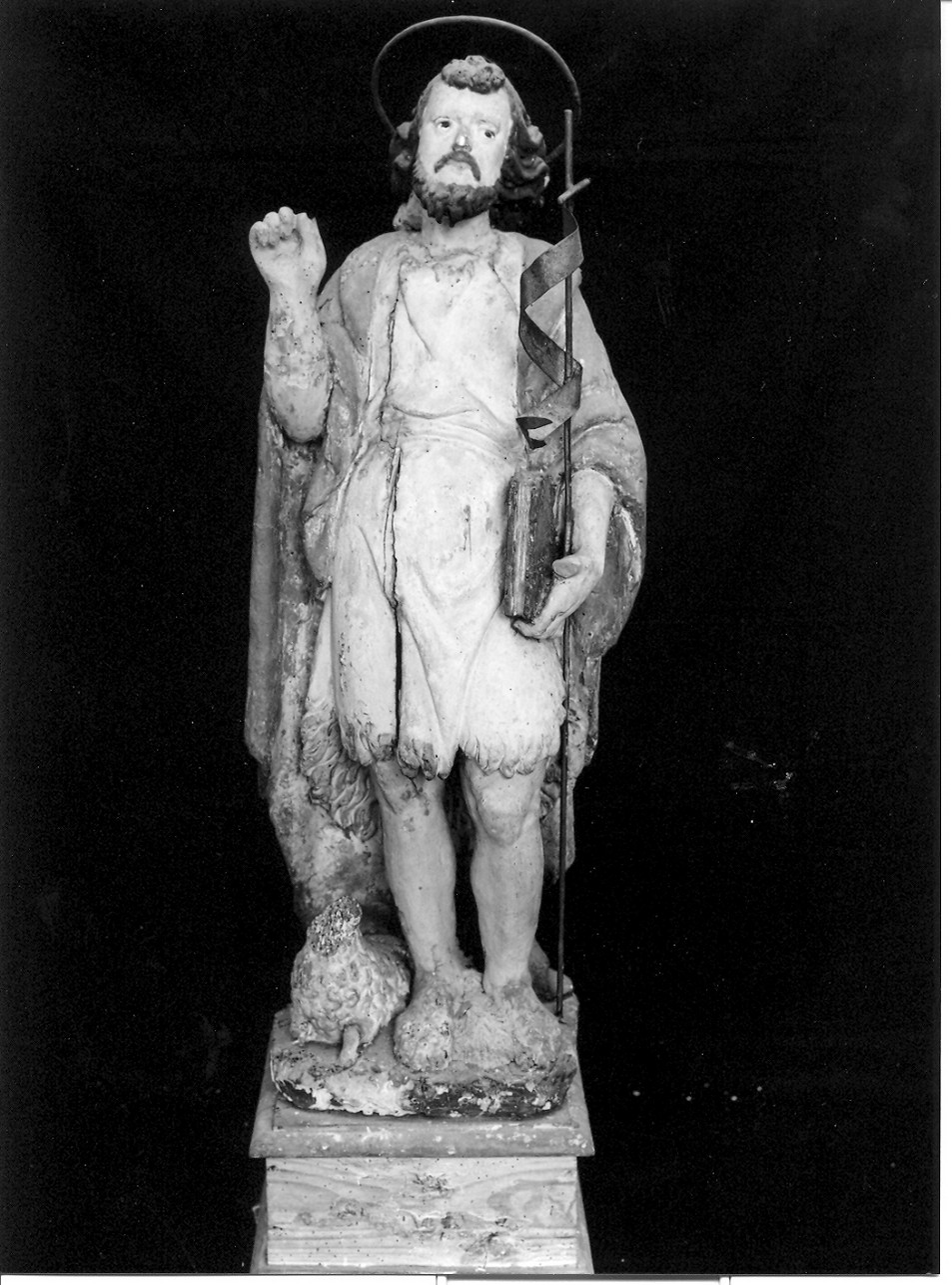 San Giovanni Battista (statua, opera isolata) - bottega ligure (seconda metà sec. XIX)