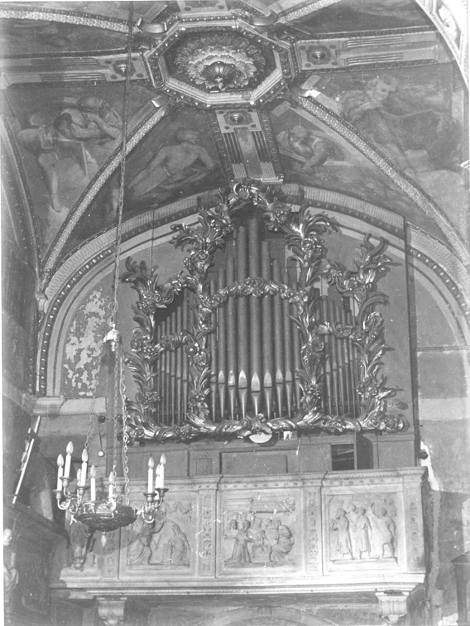 organo, opera isolata di Fratelli Roccatagliata (bottega) (ultimo quarto sec. XVIII)