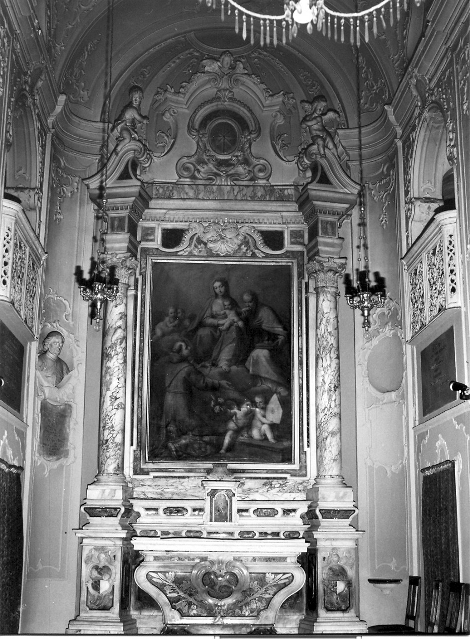 altare, opera isolata di Solari Gaetano (attribuito) (sec. XVIII)