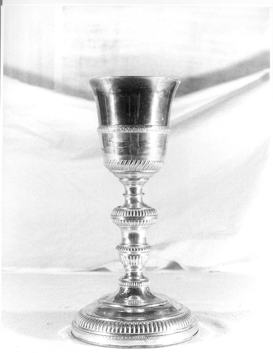 calice, opera isolata - bottega ligure (fine/inizio secc. XIX/ XX)