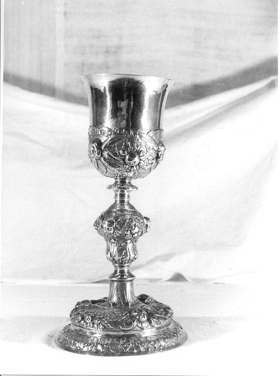 calice, opera isolata - bottega ligure (prima metà sec. XVIII)
