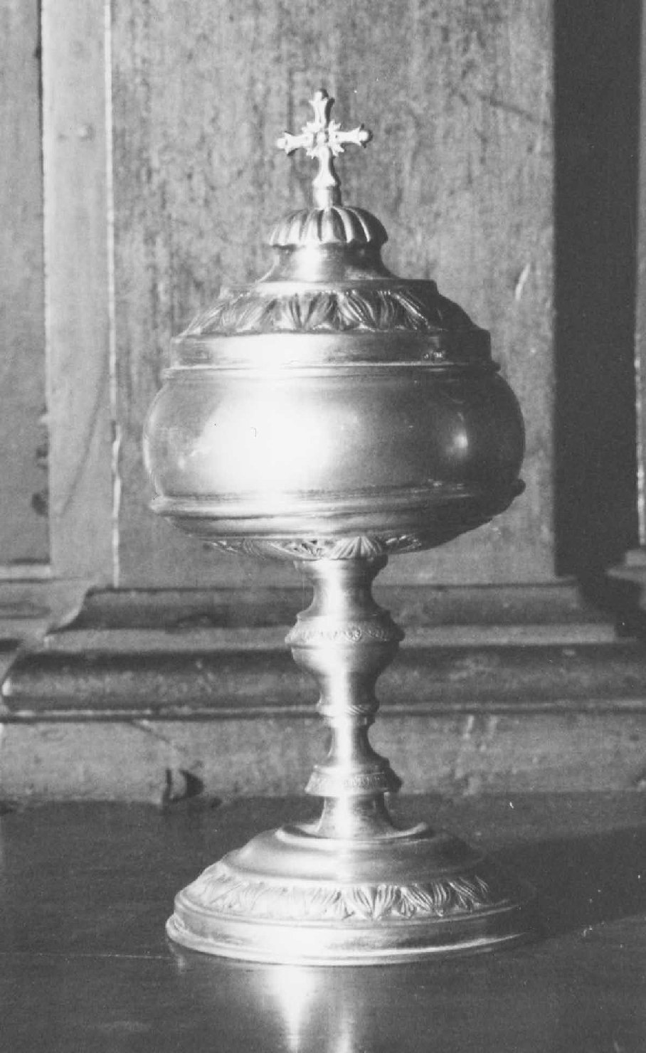 motivi decorativi vegetali (pisside, opera isolata) - bottega ligure (fine/inizio secc. XVIII/ XIX)