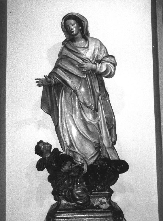 MADONNA IMMACOLATA (statua, opera isolata) di Maragliano Anton Maria (bottega) (metà sec. XVIII)