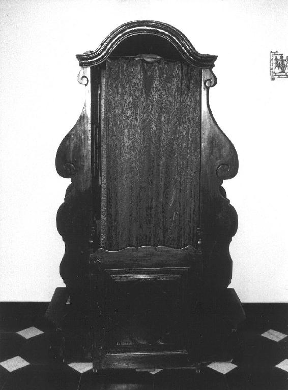 confessionale, opera isolata - bottega ligure (sec. XVIII)