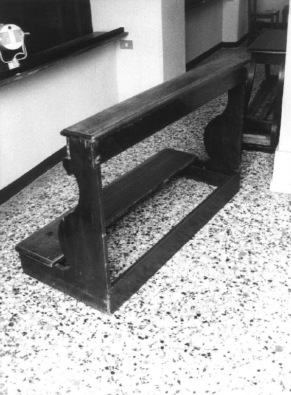 inginocchiatoio, coppia - bottega genovese (metà sec. XVIII)