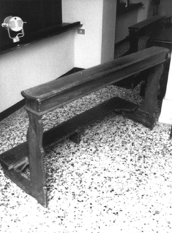 inginocchiatoio, coppia - bottega genovese (metà sec. XVIII)