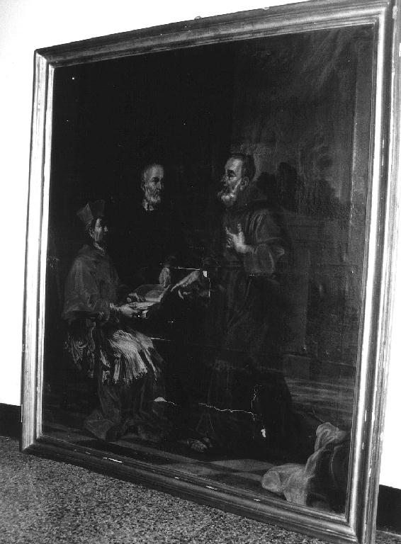 San Filippo Neri (dipinto, opera isolata) - ambito ligure (prima metà sec. XVIII)