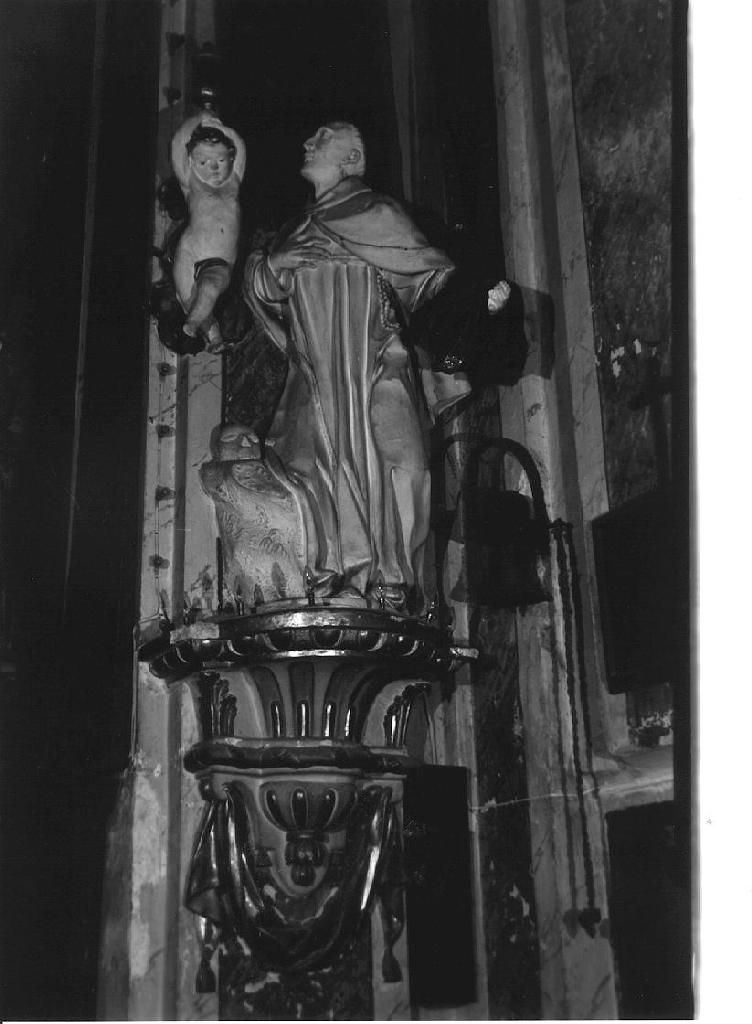 SAN FRANCESCO D'ASSISI (statua, opera isolata) - PRODUZIONE LIGURE (metà sec. XVIII)