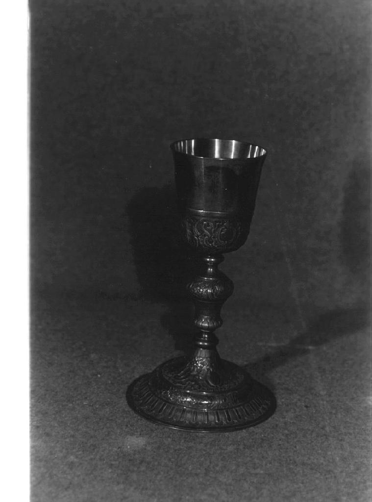 calice, opera isolata - bottega piemontese (terzo quarto sec. XVIII)