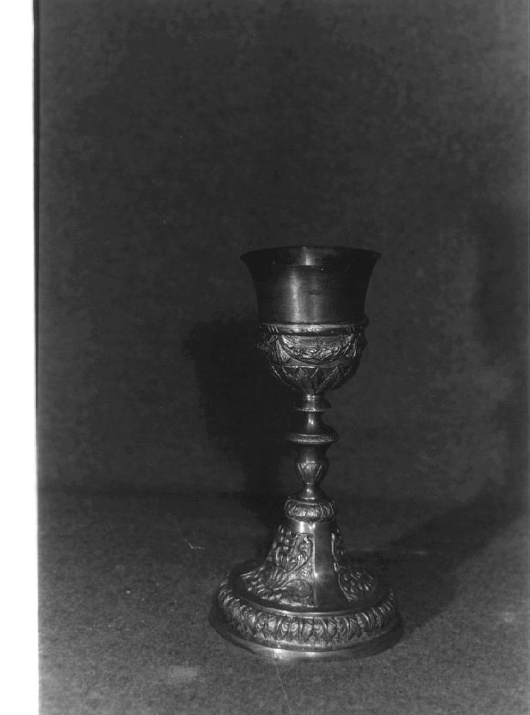calice, opera isolata - bottega ligure (primo quarto sec. XIX)