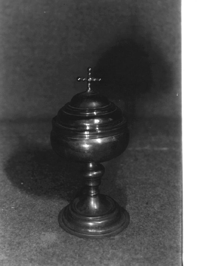 pisside, opera isolata - bottega ligure (sec. XVIII)