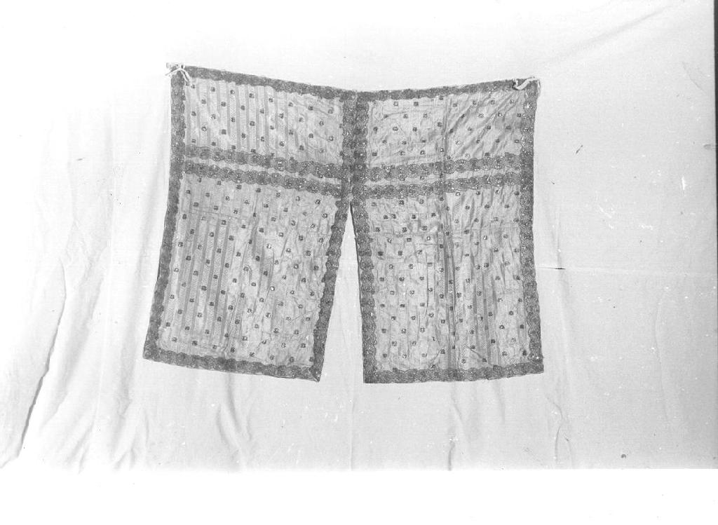 motivi decorativi (conopeo di tabernacolo, opera isolata) - manifattura francese (inizio sec. XIX)