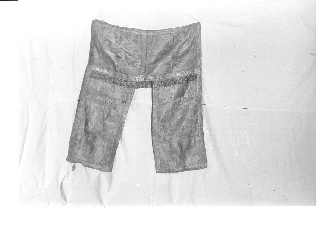 conopeo di tabernacolo, opera isolata - manifattura italiana (metà sec. XIX)