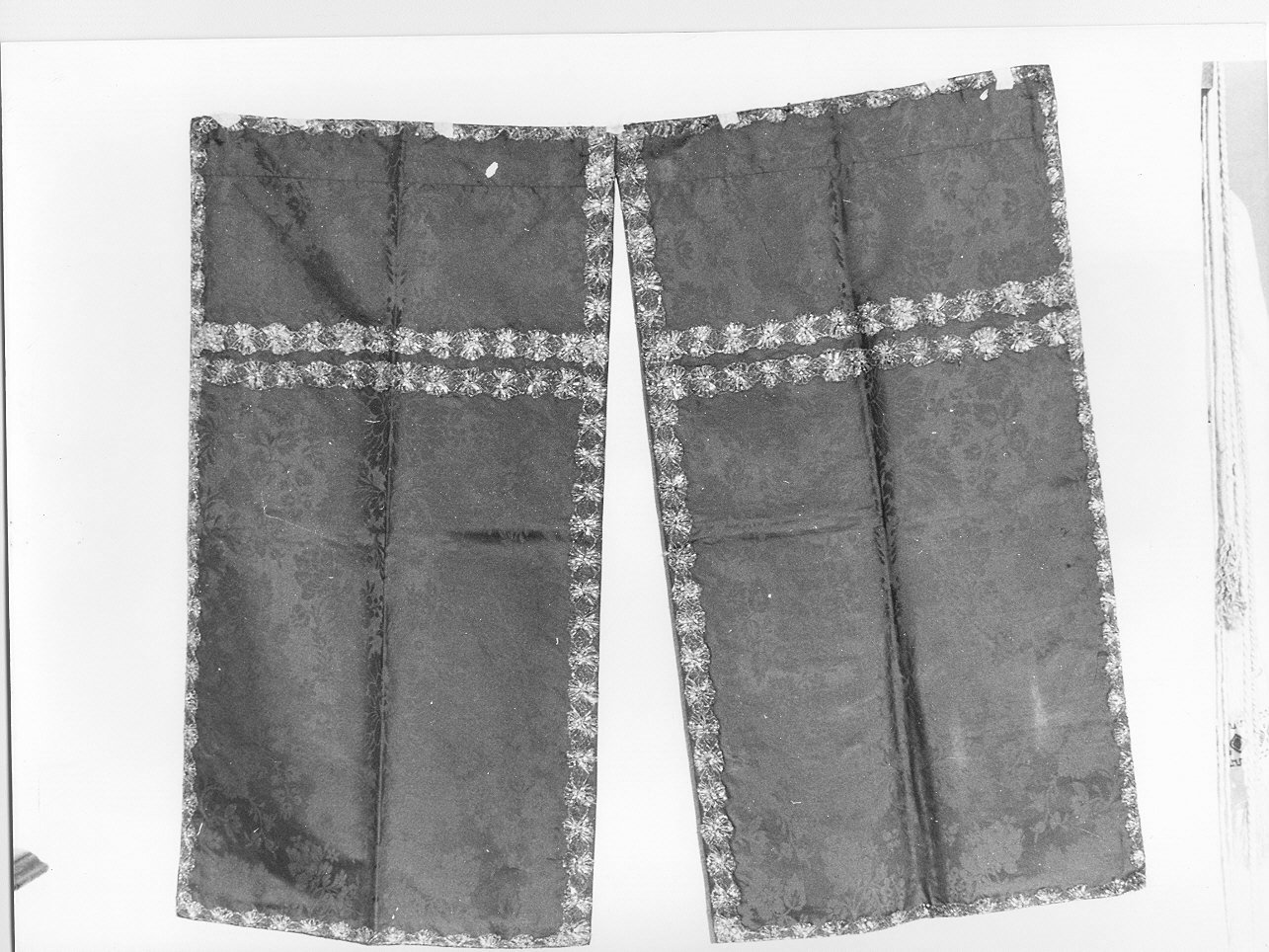 MOTIVI DECORATIVI VEGETALI (conopeo di tabernacolo, opera isolata) - manifattura ligure (prima metà sec. XIX)