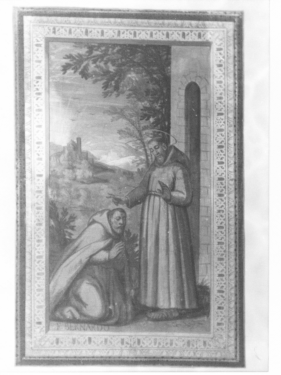 San Francesco d'Assisi benedicente (dipinto, opera isolata) - ambito ligure, ambito cappuccino (sec. XIX)