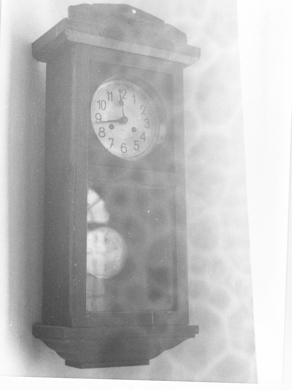 pendola da parete, opera isolata - PRODUZIONE LIGURE (seconda metà sec. XIX)