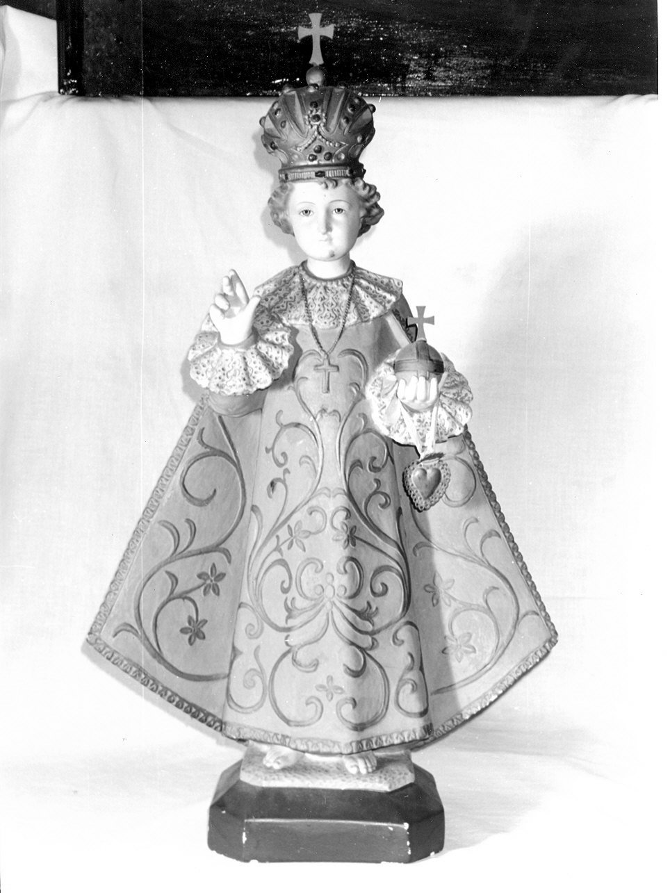 BAMBINO DI PRAGA, Gesù Bambino (statua, opera isolata) - PRODUZIONE LIGURE (prima metà sec. XX)