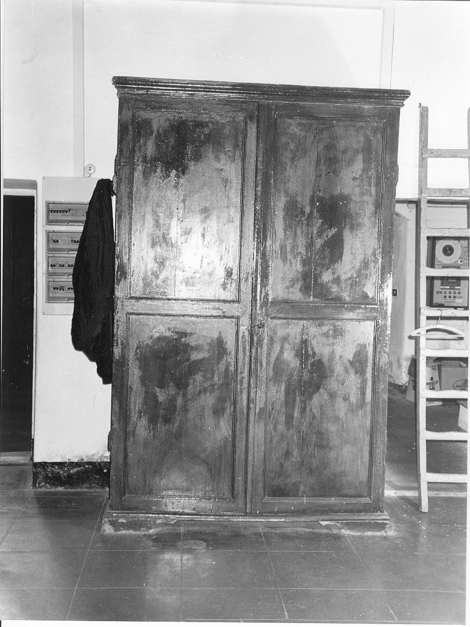 armadio, opera isolata - PRODUZIONE LIGURE (seconda metà sec. XIX)