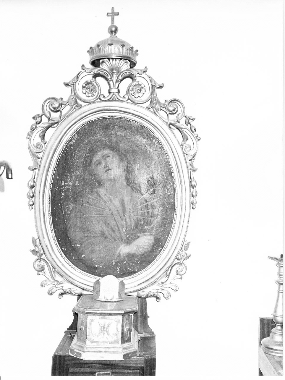 Madonna trafitta da sette spade (dipinto, opera isolata) - ambito ligure (prima metà sec. XIX)