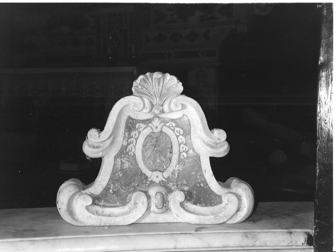 decorazione plastico-architettonica, frammento - PRODUZIONE LIGURE (seconda metà sec. XVIII)
