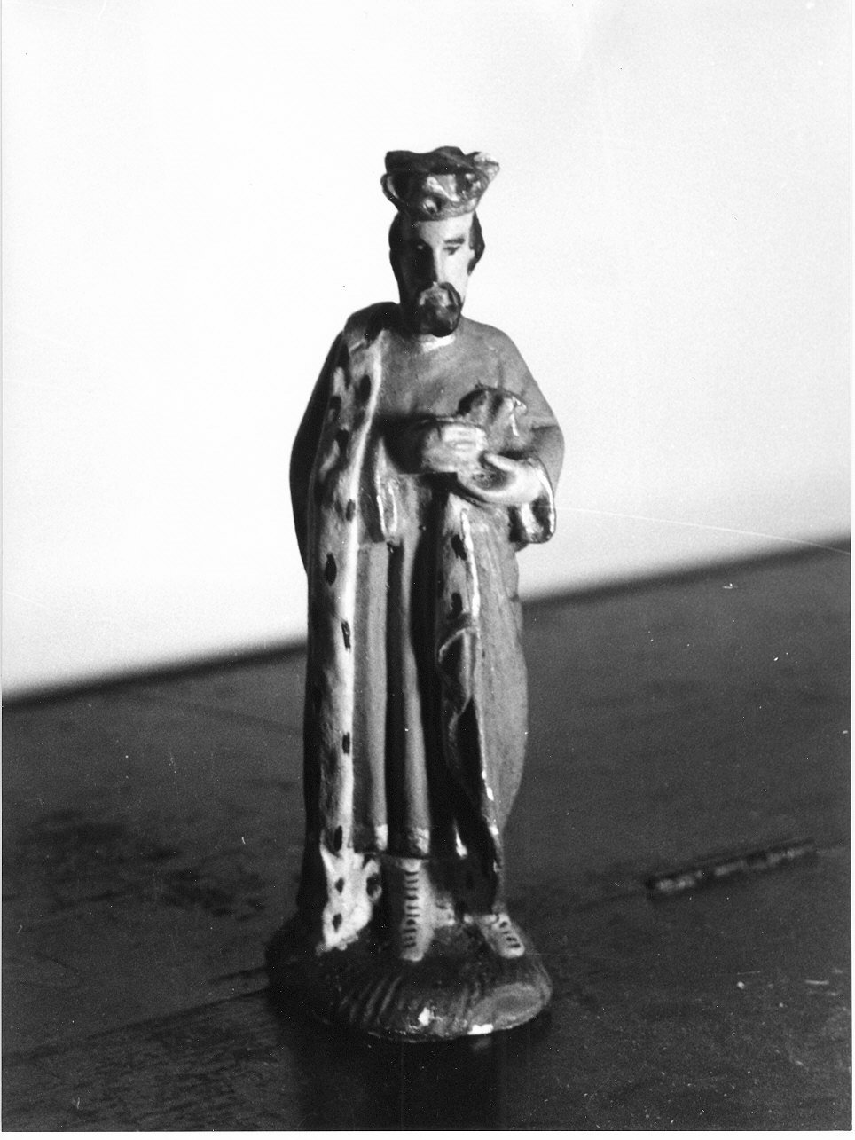 Re Mago (statuetta di presepio, opera isolata) - PRODUZIONE LIGURE (prima metà sec. XX)