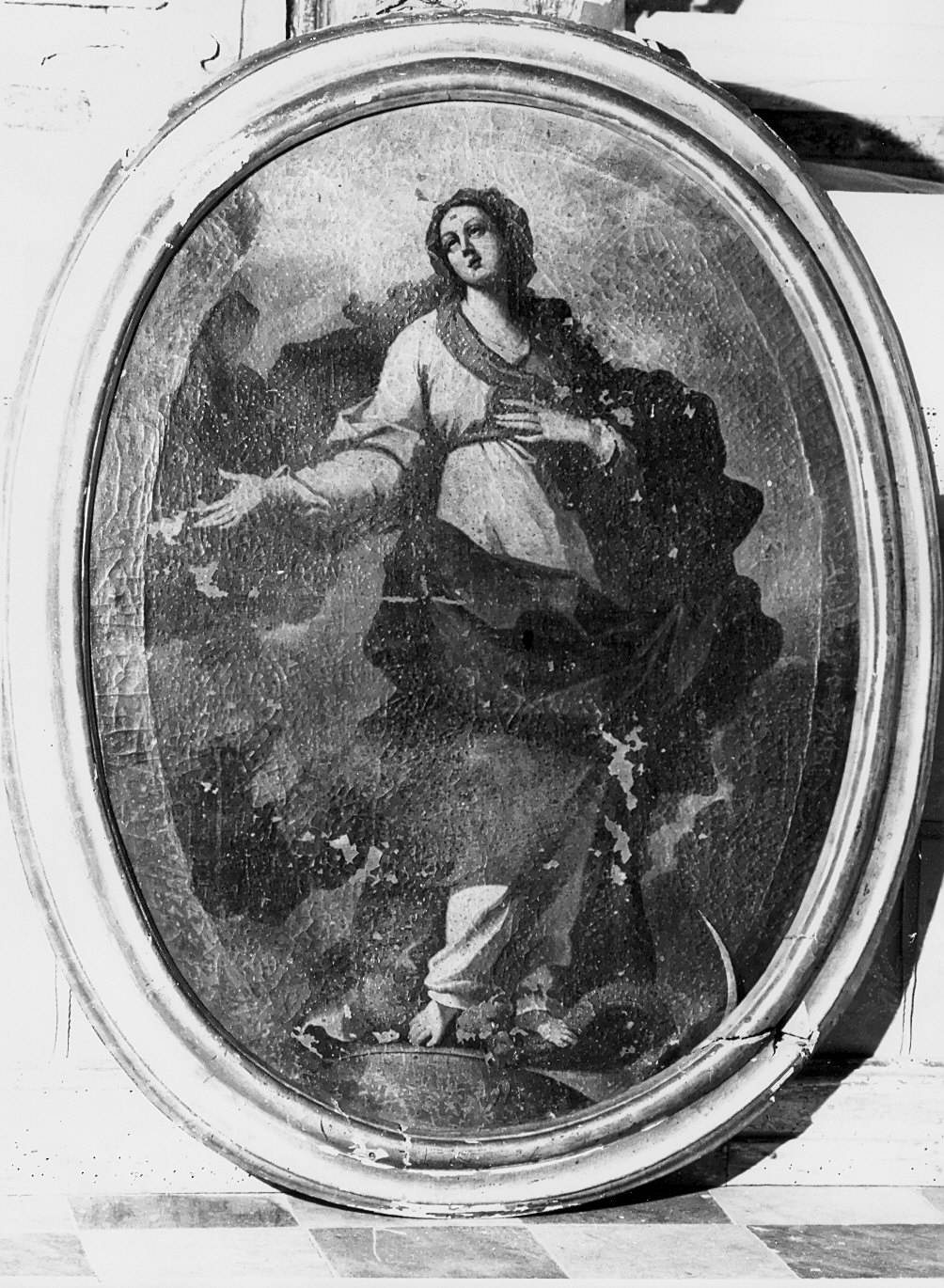 Madonna Immacolata (dipinto, opera isolata) - ambito italiano (sec. XVIII)