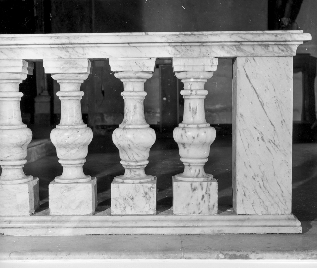 balaustrata, opera isolata - bottega ligure (fine sec. XVII)